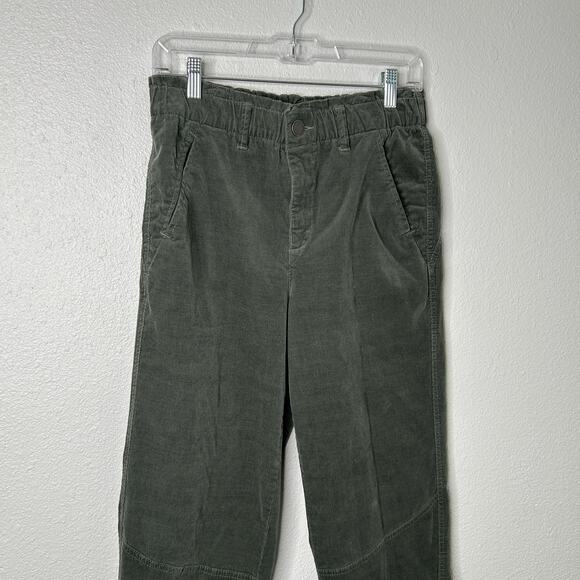 Democracy Ab Technology Corduroy Pants Green Size 6 High Rise Straight Leg - Picture 2 of 9